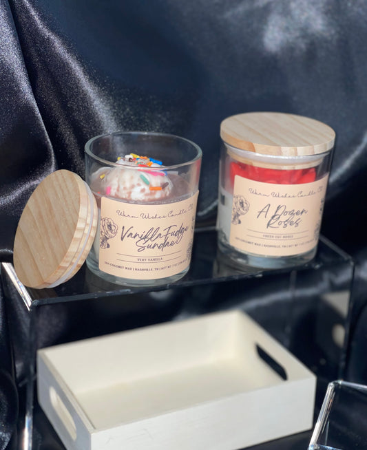 Vanilla Fudge Sundae Candle